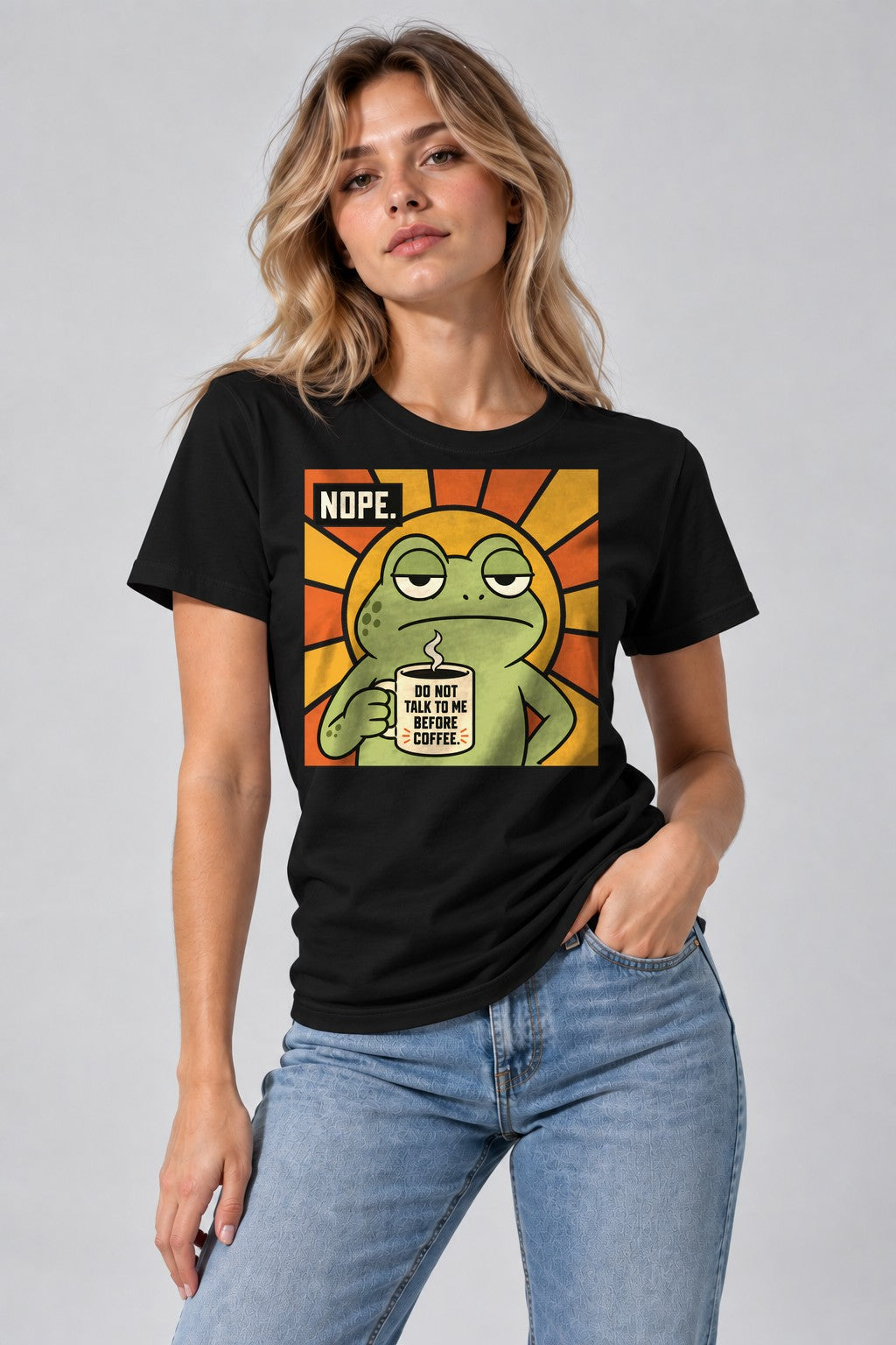 Grumpy Frog Coffee - Black