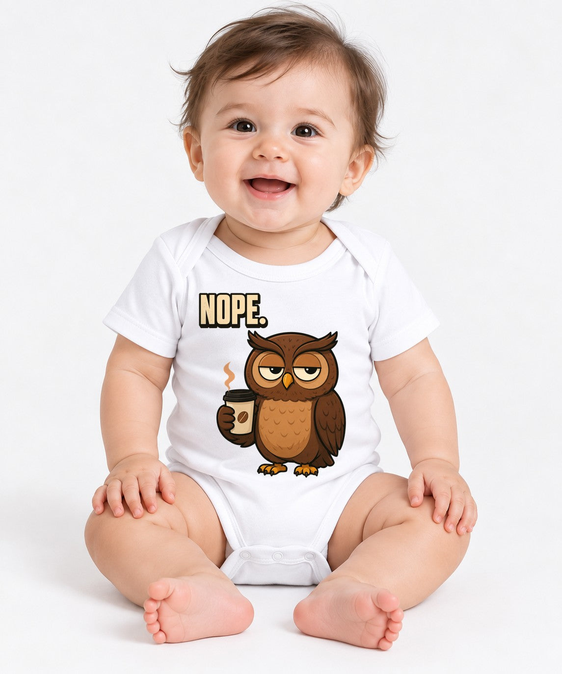 Grumpy Owl Coffee - White