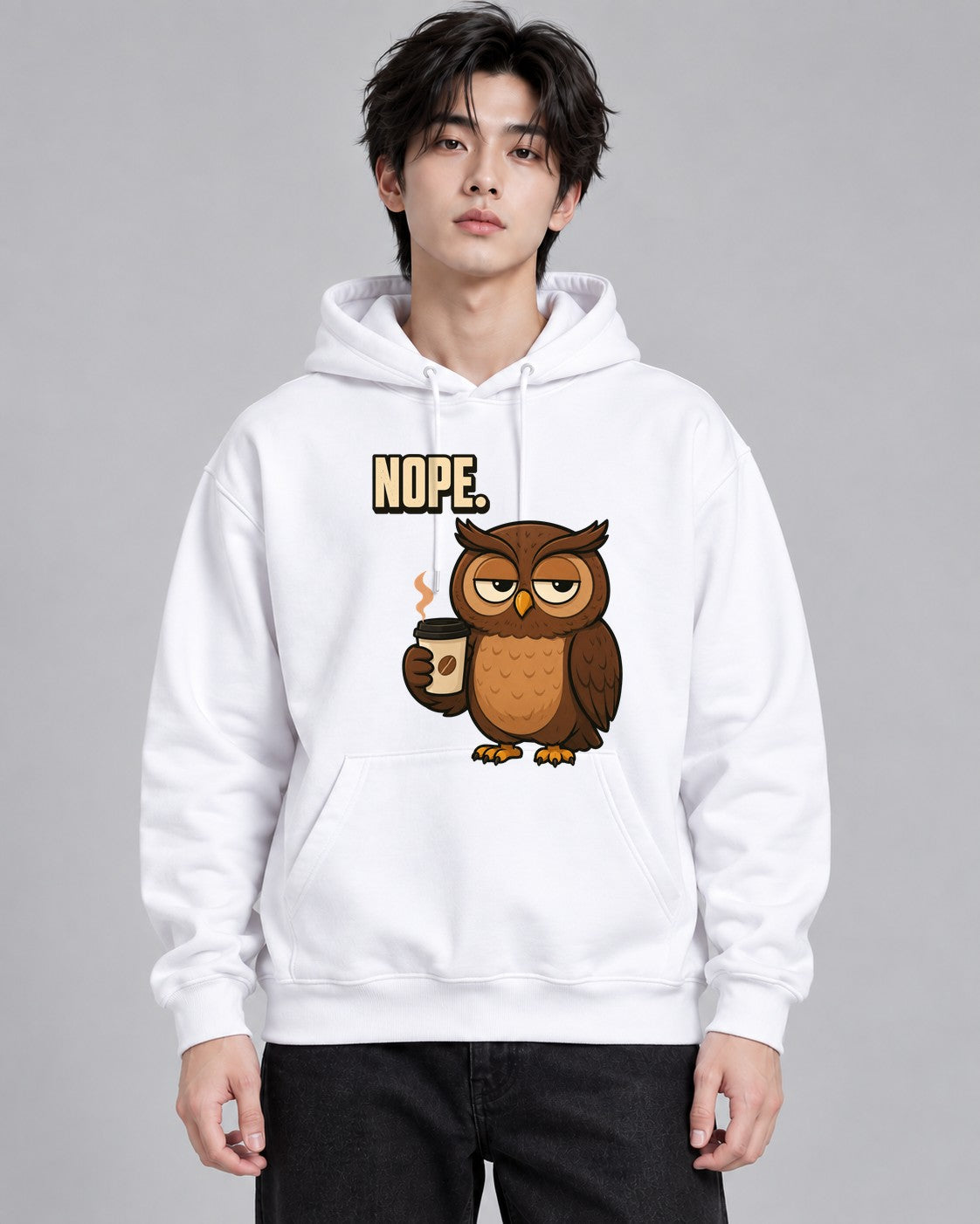 Grumpy Owl Coffee - White