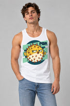 Grumpy Pufferfish Pop - White