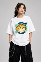 Grumpy Pufferfish Pop - White
