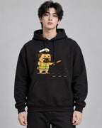 Grumpy Pug Traffic Guard VS Ant Army - Black