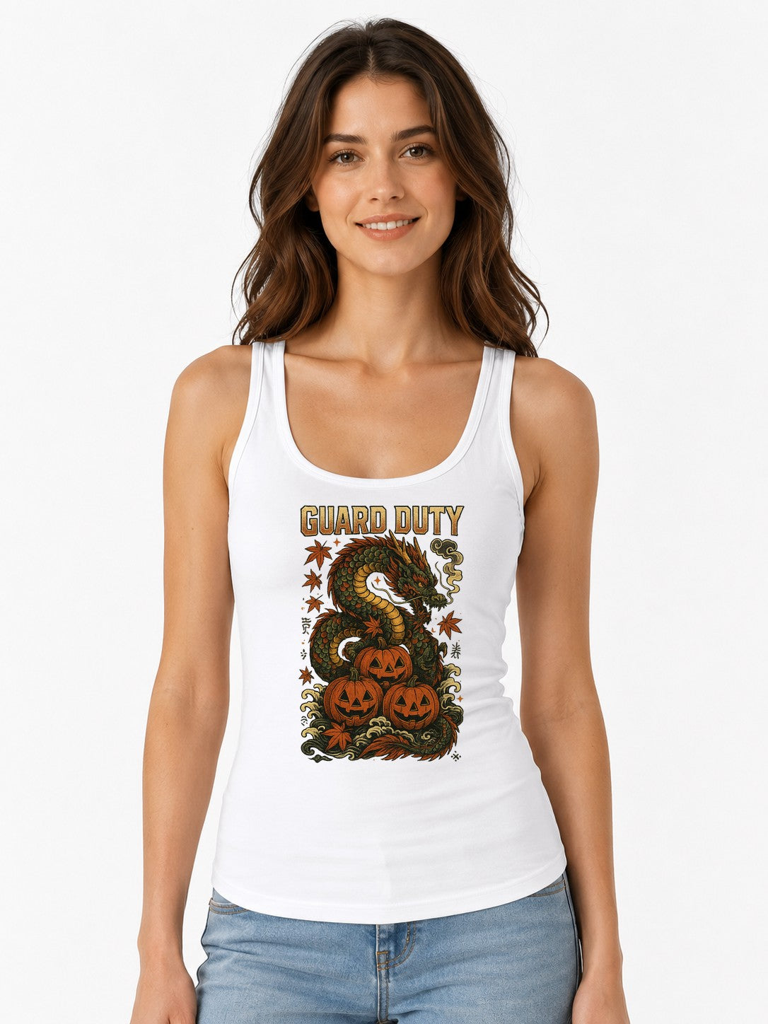 Guard Duty Dragon - White