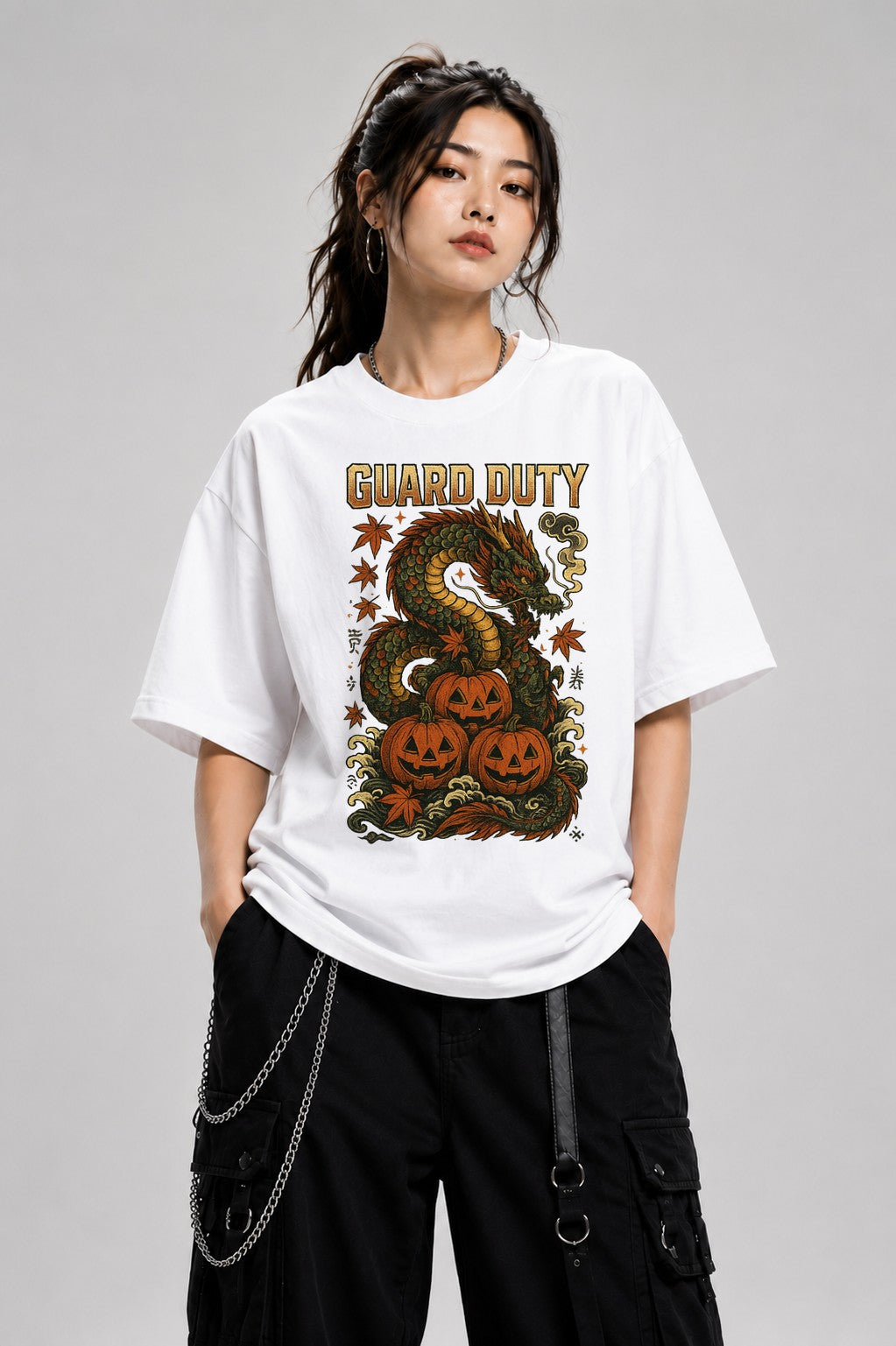 Guard Duty Dragon - White