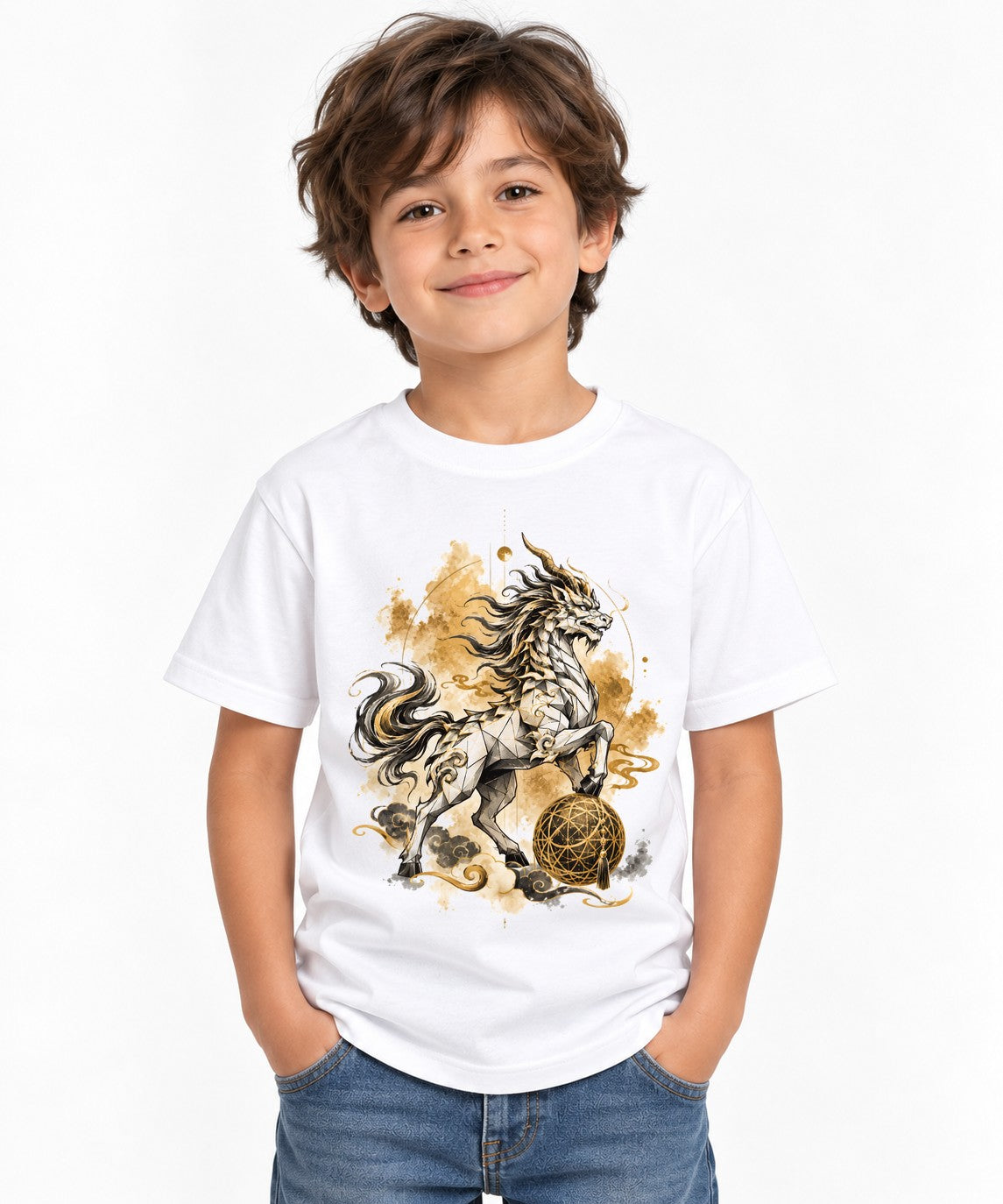 Guardian Lion Sphere - White