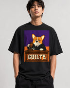 Guilty Corgi Judge - Black