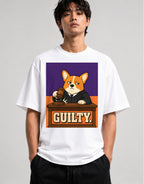 Guilty Corgi Judge - White