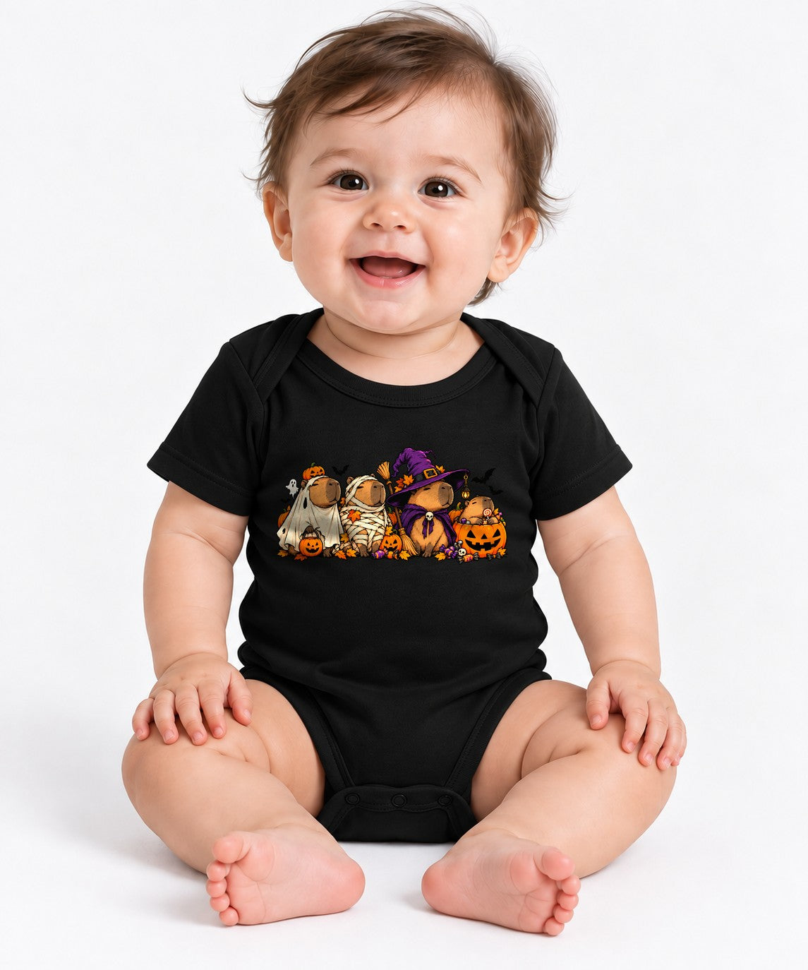 Halloween Capybara Crew - Black