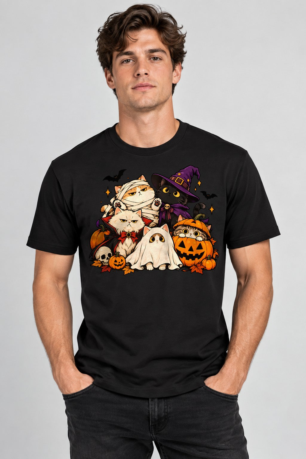 Halloween Costume Cats - Black