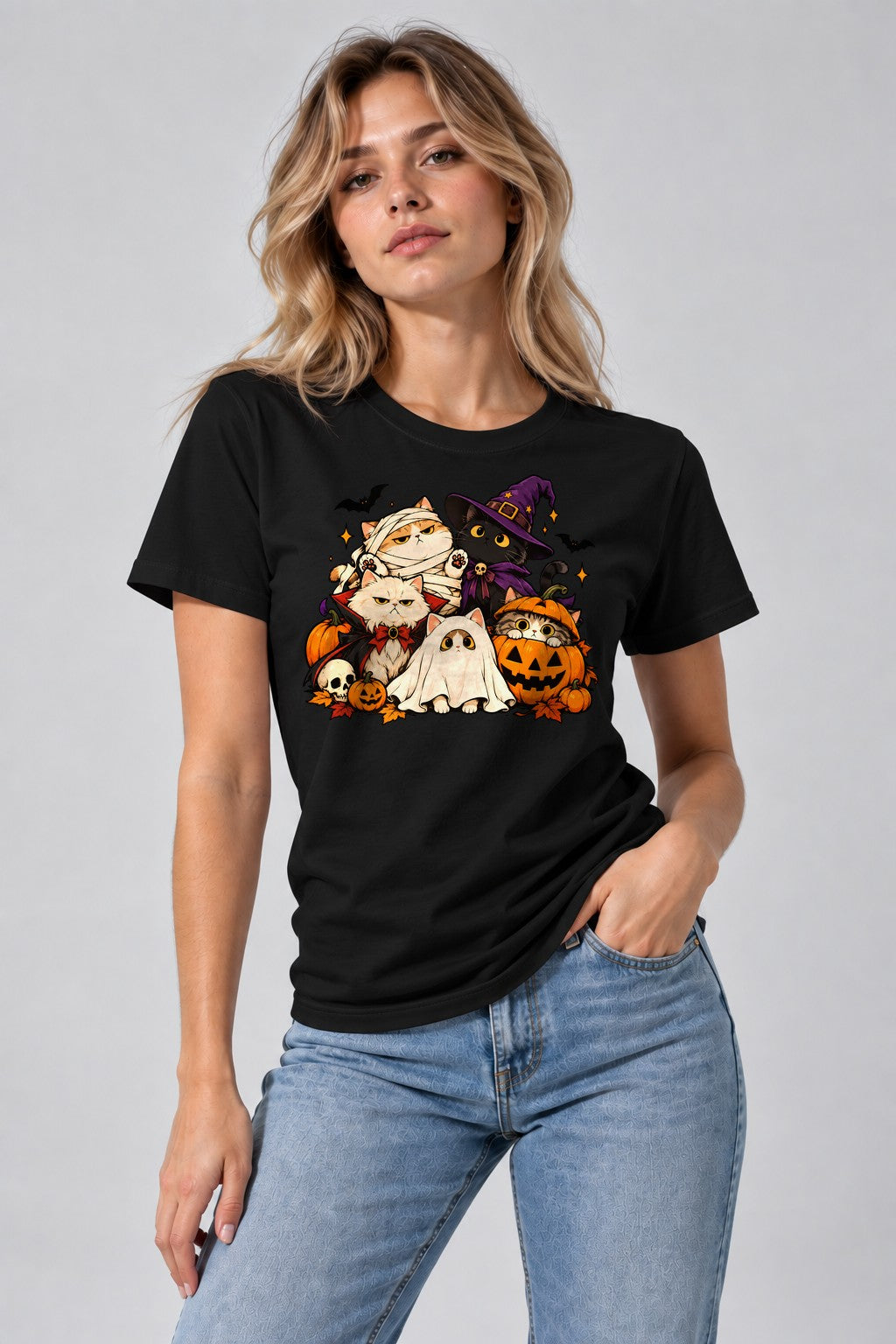 Halloween Costume Cats - Black