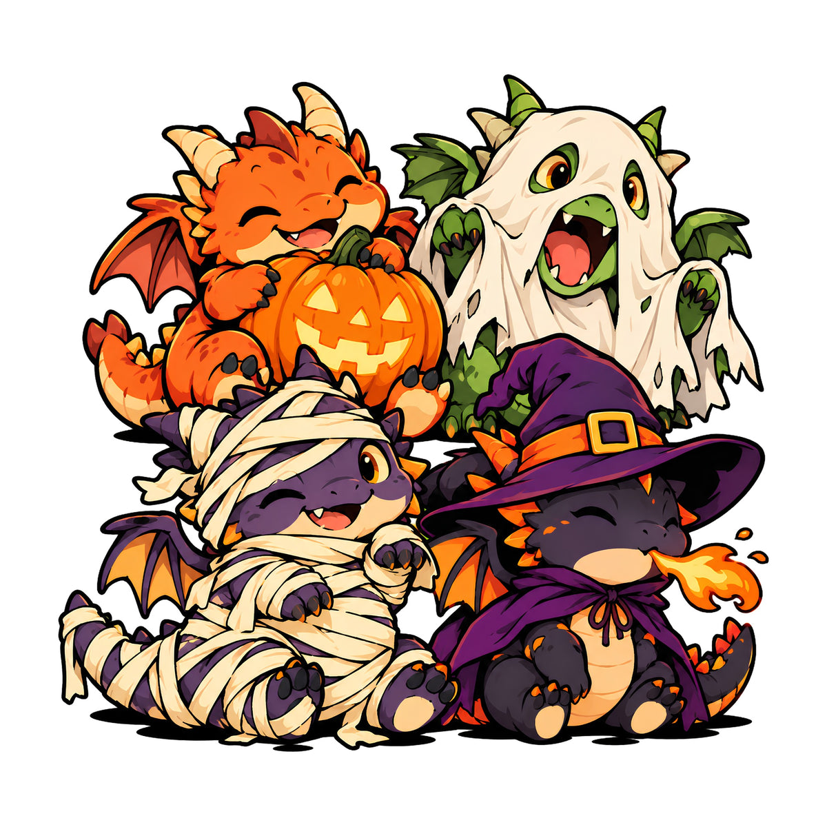 Halloween Dragon Squad