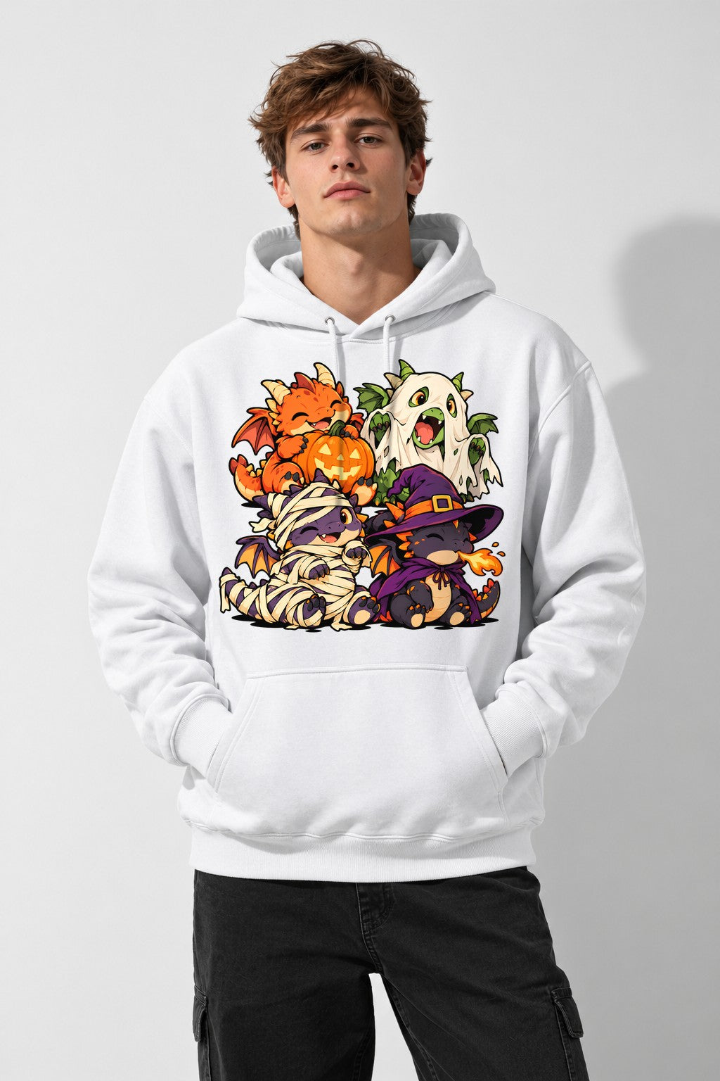 Halloween Dragon Squad - White