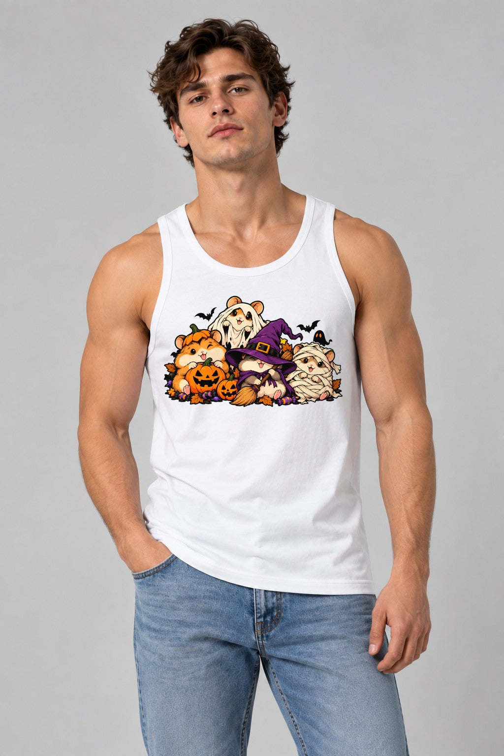 Halloween Hamsters - White