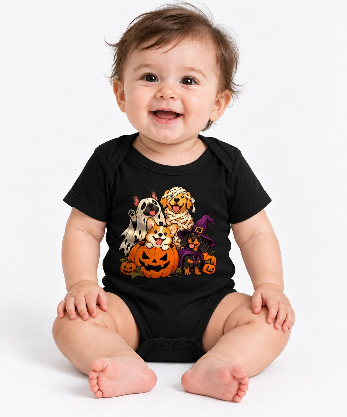 Halloween Pumpkin Pups - Black