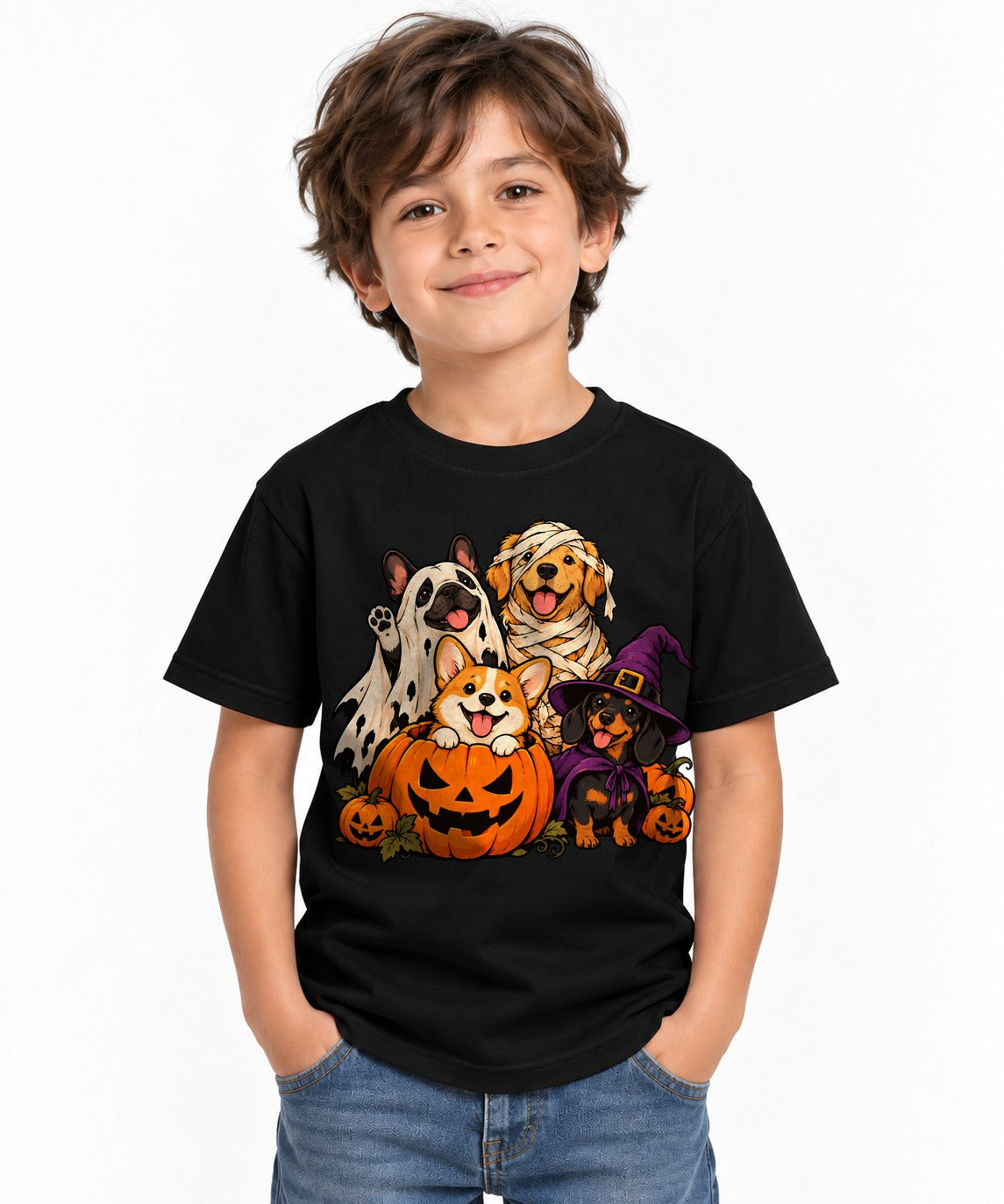Halloween Pumpkin Pups - Black