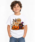Halloween Pumpkin Pups - White