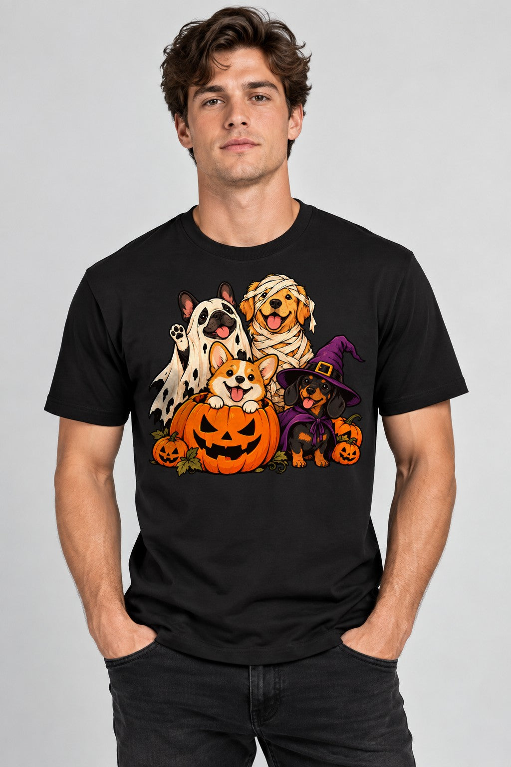 Halloween Pumpkin Pups - Black
