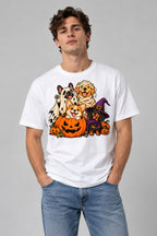 Halloween Pumpkin Pups - White