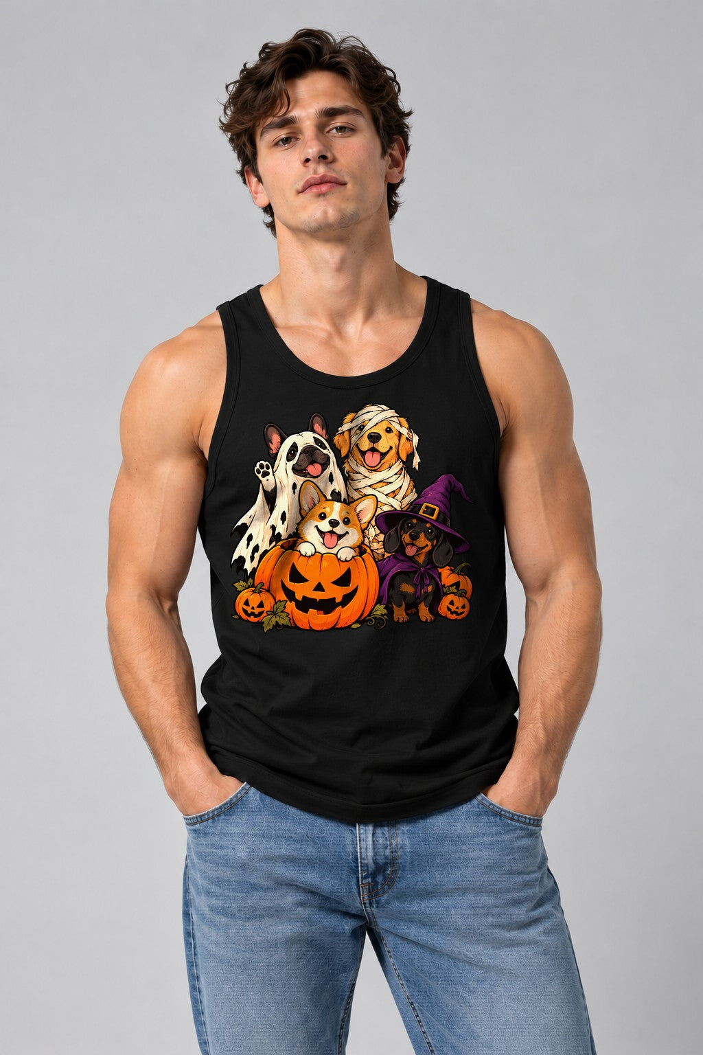 Halloween Pumpkin Pups - Black
