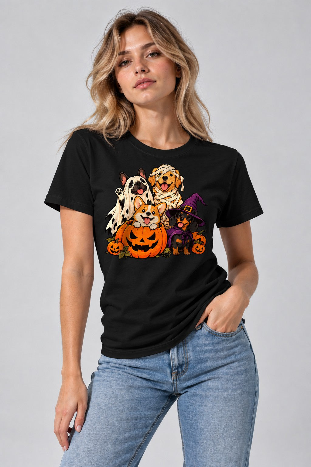 Halloween Pumpkin Pups - Black