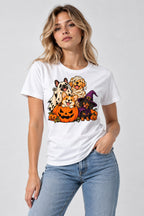 Halloween Pumpkin Pups - White