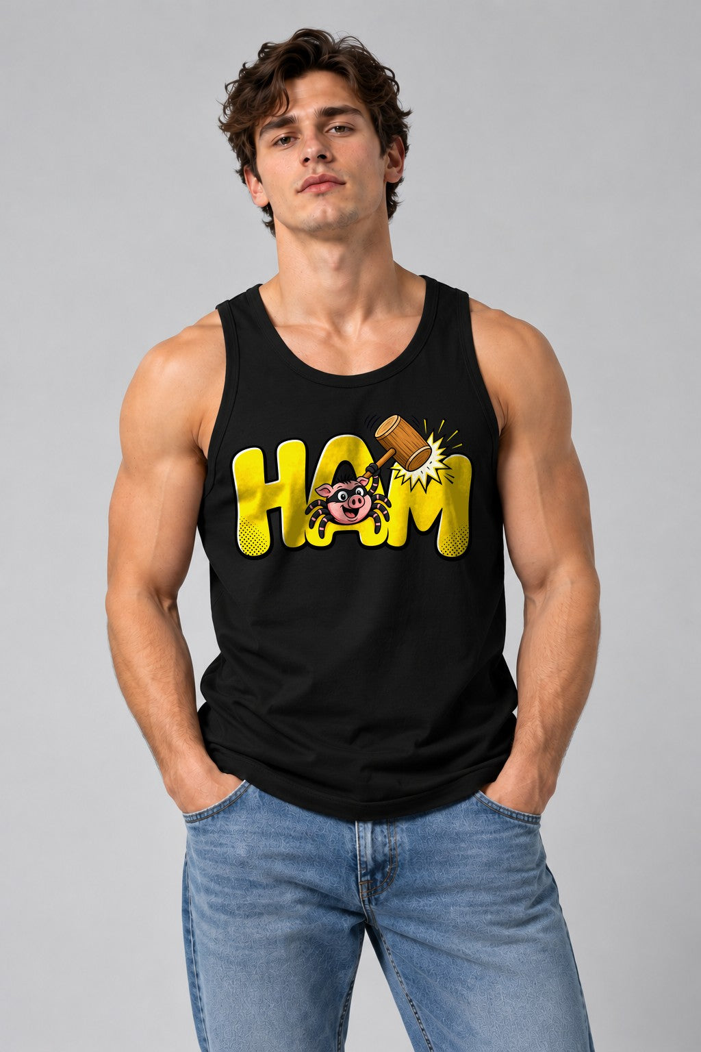 HAM Spider Pig - Black