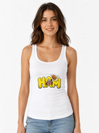HAM Spider Pig Cartoon Graphic Tee - Funny Meme Shirt - White