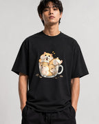 Hamster Cup Snack - Black