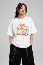 Hamster Cup Snack - White