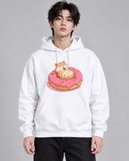 Hamster Donut Delight - White