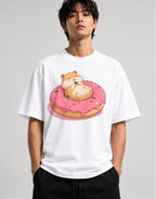 Hamster Donut Delight - White