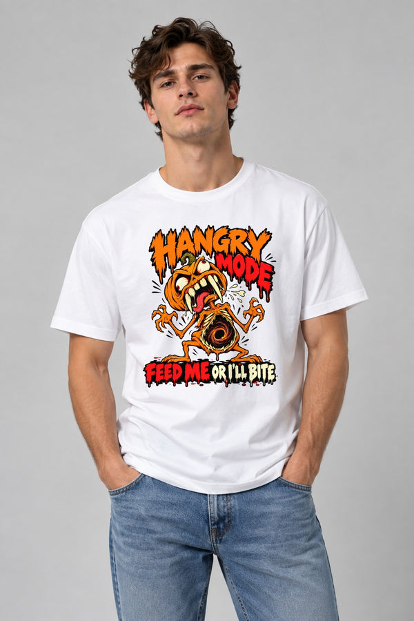 Hangry Mode Pumpkin - White