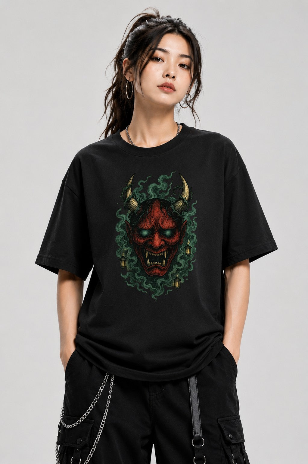 Hannya Hollow Night - Black