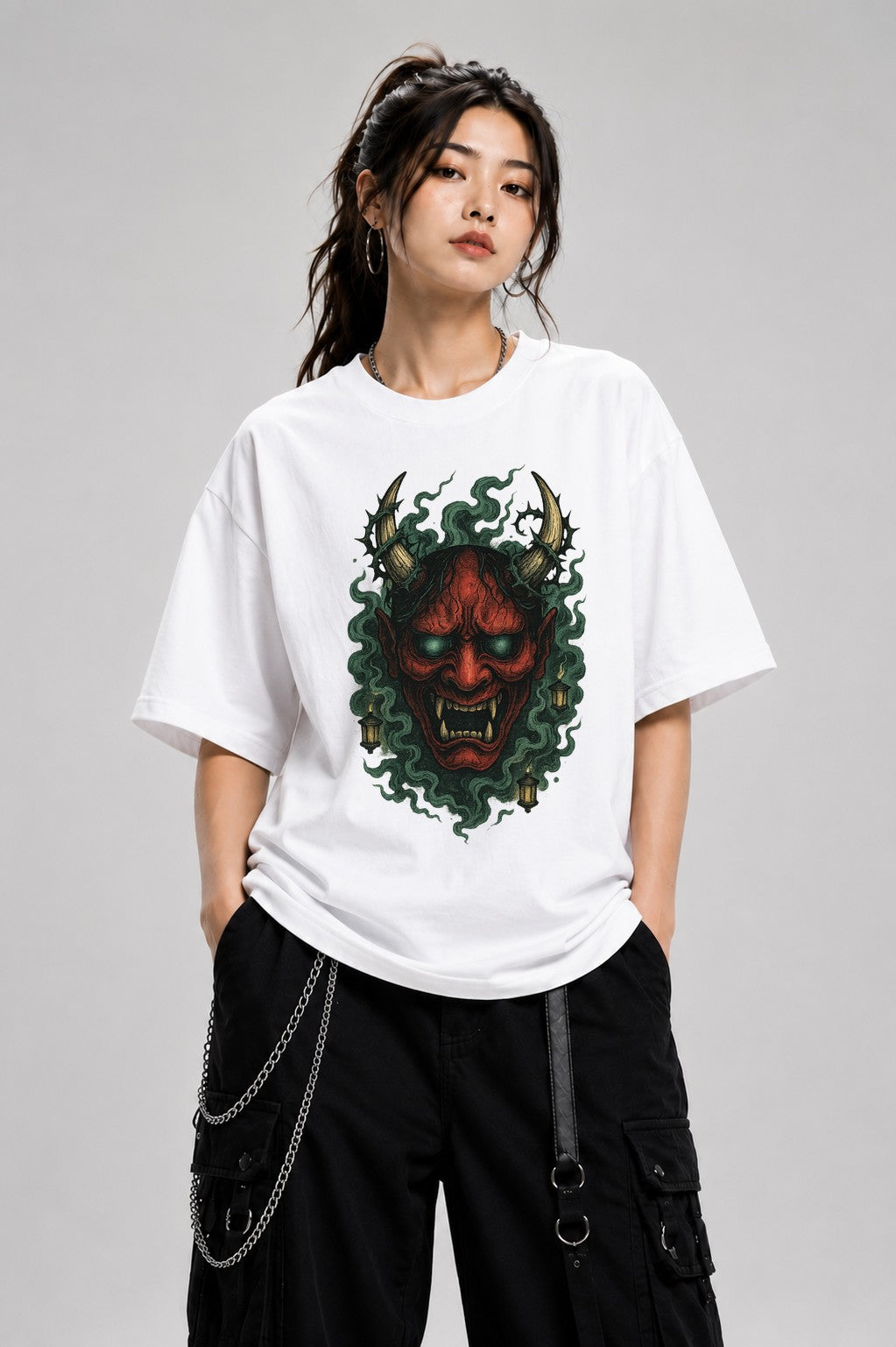 Hannya Hollow Night - White