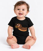 Happy Dachshund Sponge - Black