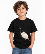 Happy Rolling Otter - Black