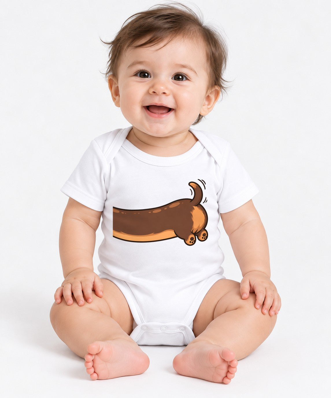 Happy Wagging Tail - White