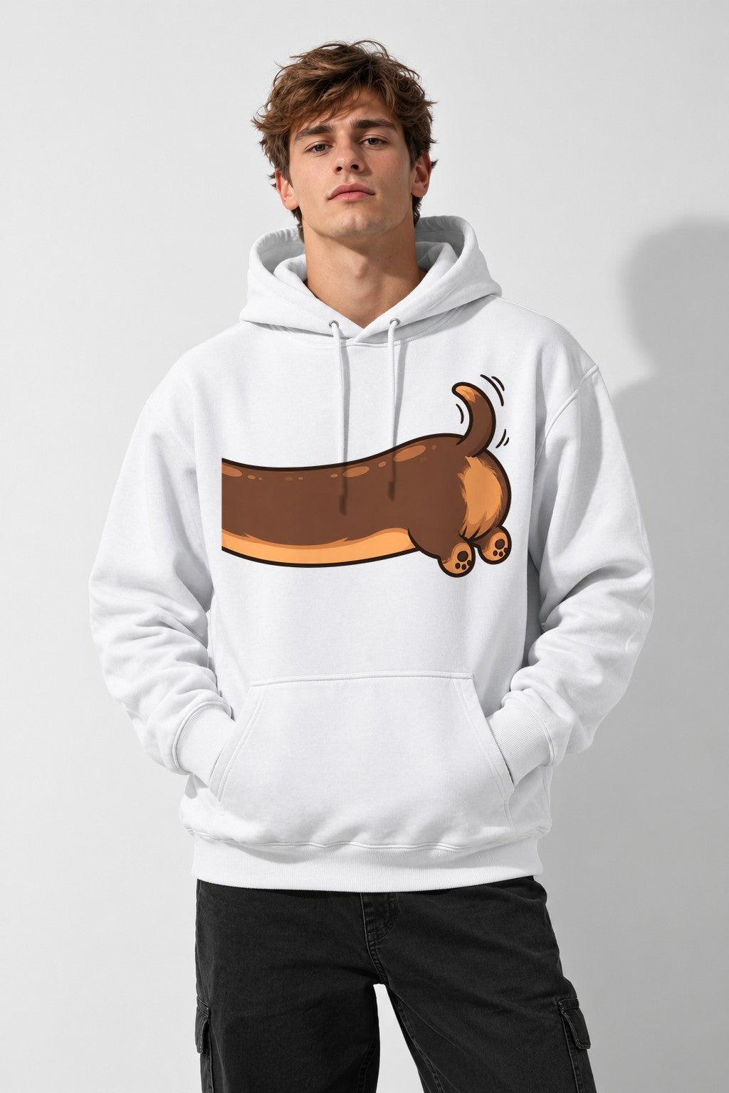 Happy Wagging Tail - White