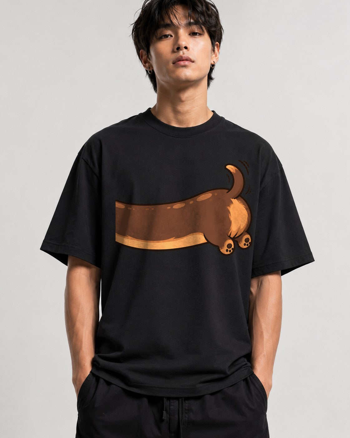 Happy Wagging Tail - Black