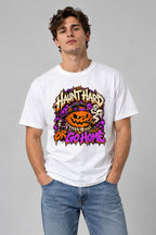 Haunt Hard Or Go Home - White