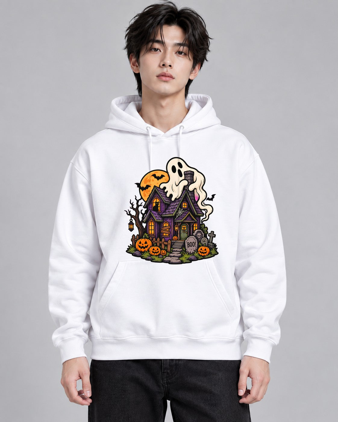 Haunted House Ghost - White