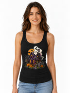 Haunted House Ghost - Black