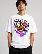 Haunted Pumpkin Lanterns - White