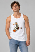 Haunted Shoulder Skeleton Rabbit - White