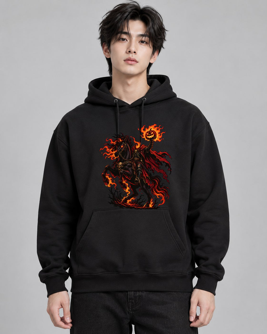 Headless Horseman Rider - Black