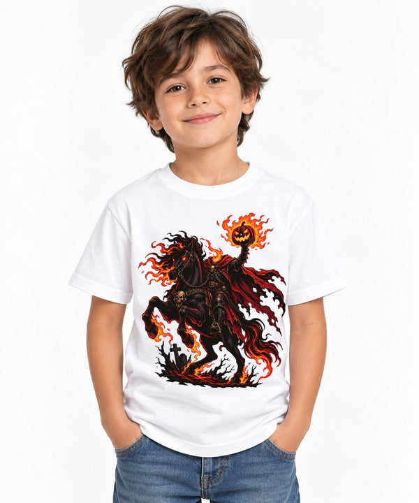 Headless Horseman Rider - White