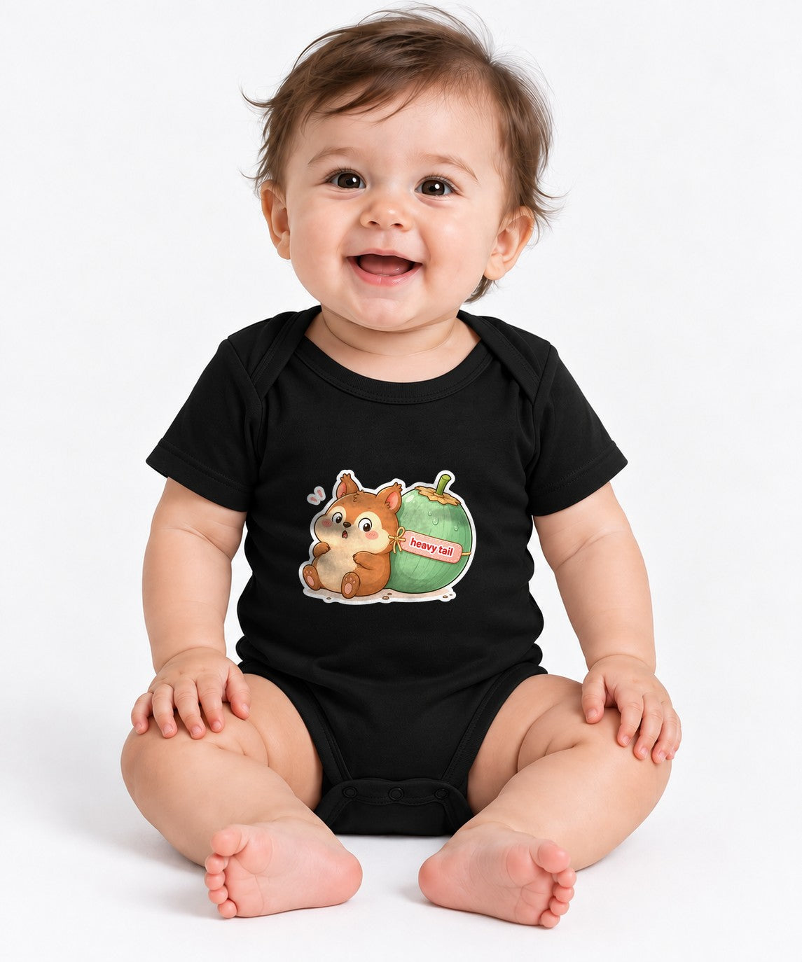 Heavy Tail Squirrel - Black
