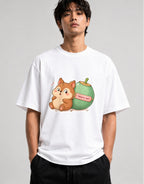 Heavy Tail Squirrel - White