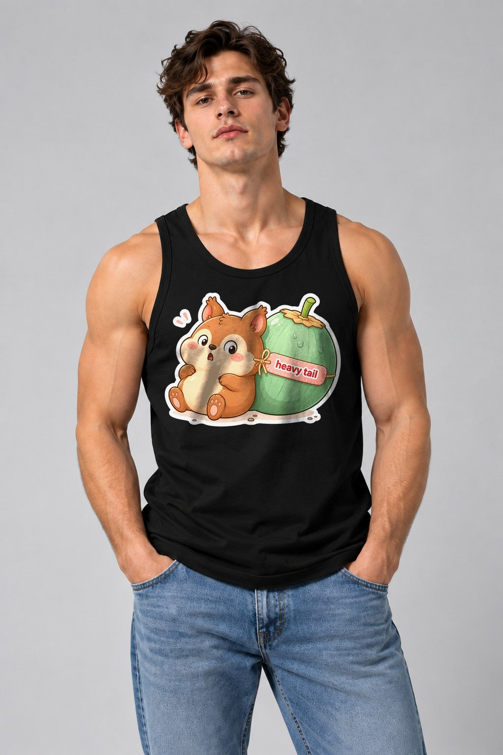 Heavy Tail Squirrel - Black