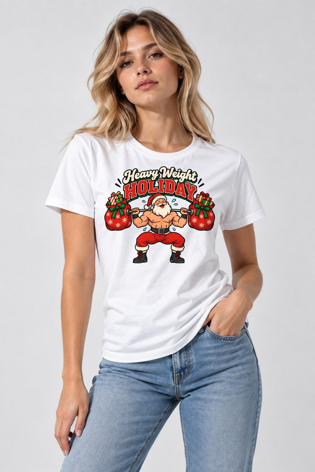 Heavy Weight Holiday - White